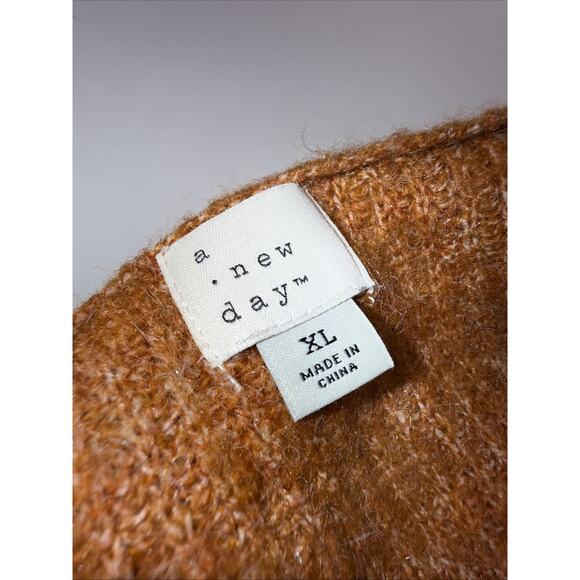 Size XL- Women’s A New Day Sweater - Burnt Orange - Picture 8 of 10